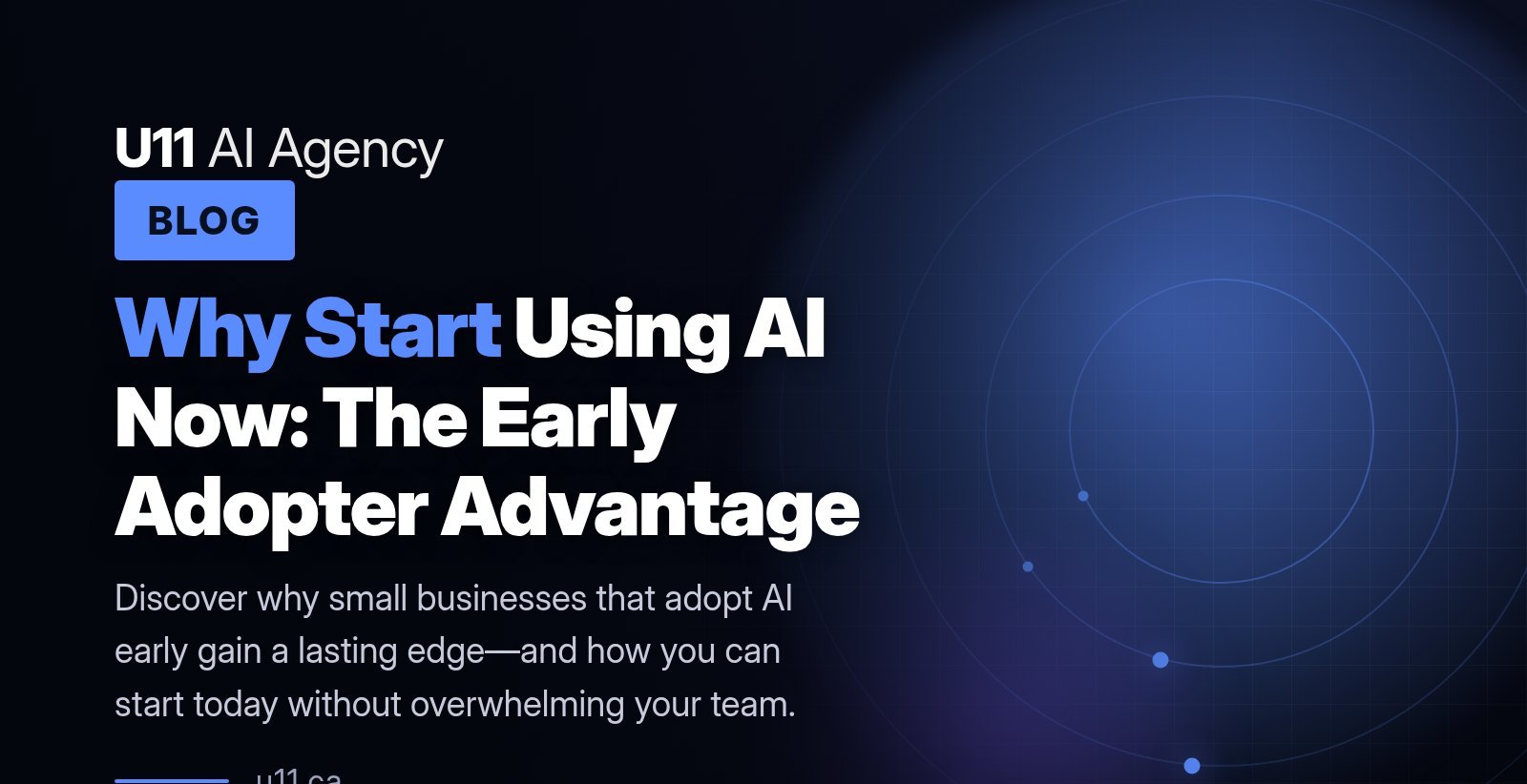 Why Start Using AI Now: The Early Adopter Advantage
